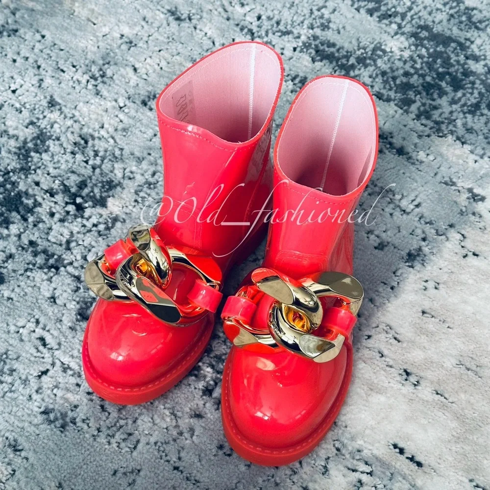 JW ANDERSON Chain Rain Boots